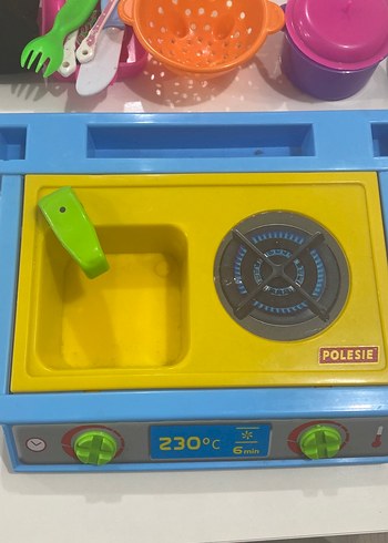 Renkli POLESIE Mutfak Oyuncak Seti - Görsel 2