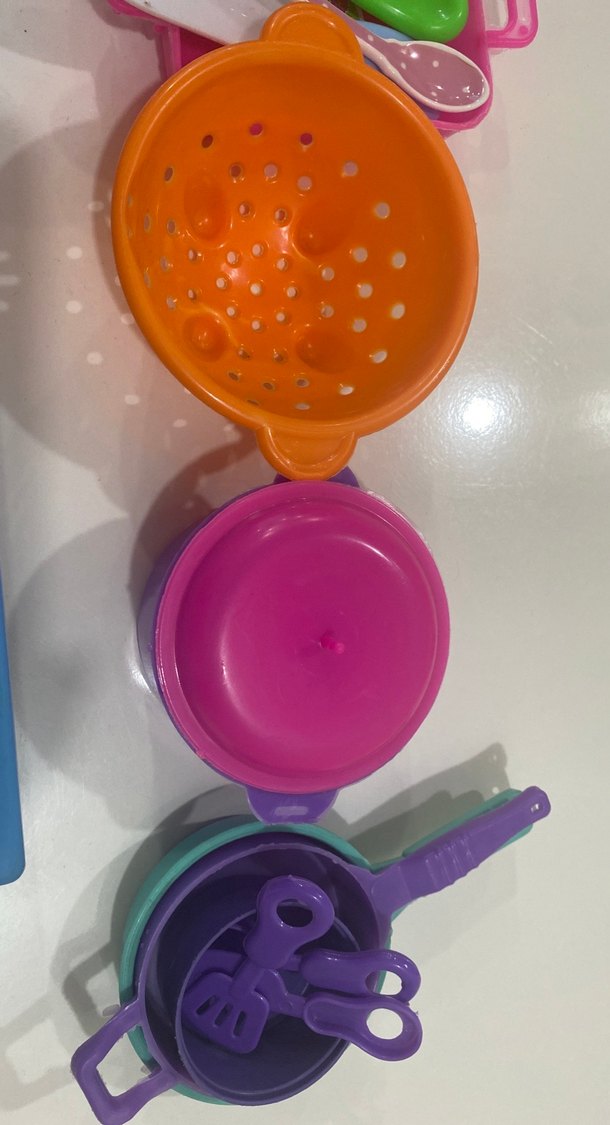 Renkli POLESIE Mutfak Oyuncak Seti - Görsel 4