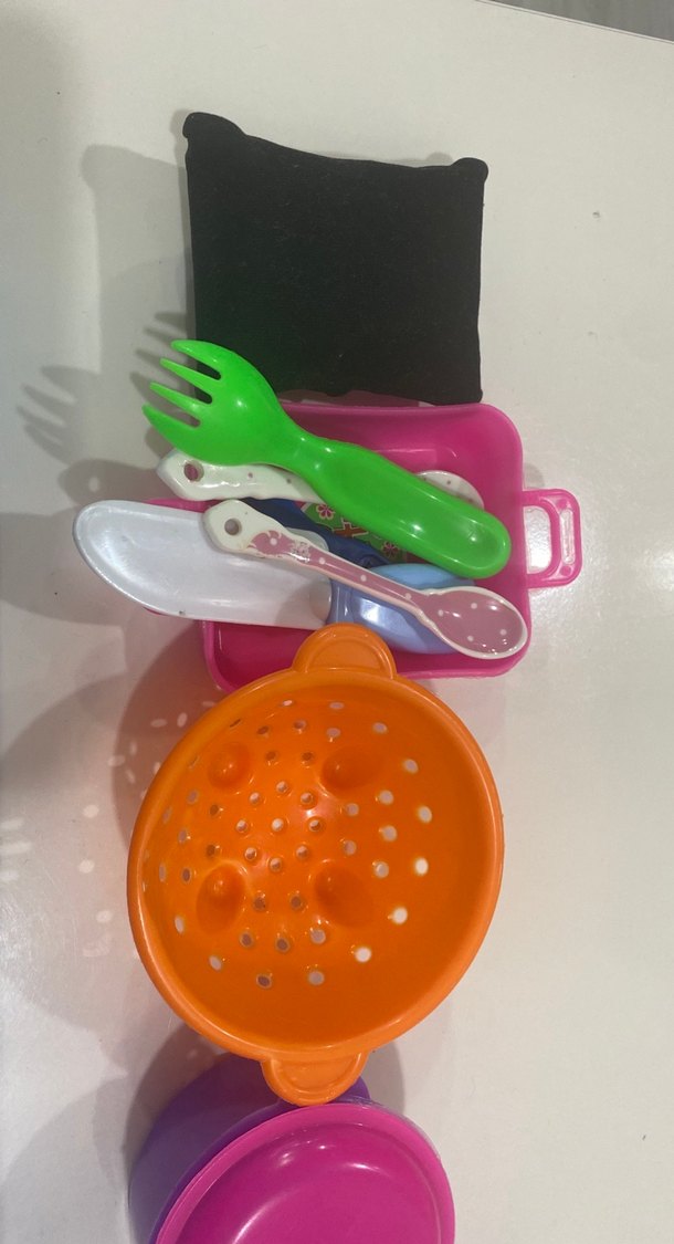 Renkli POLESIE Mutfak Oyuncak Seti - Görsel 3