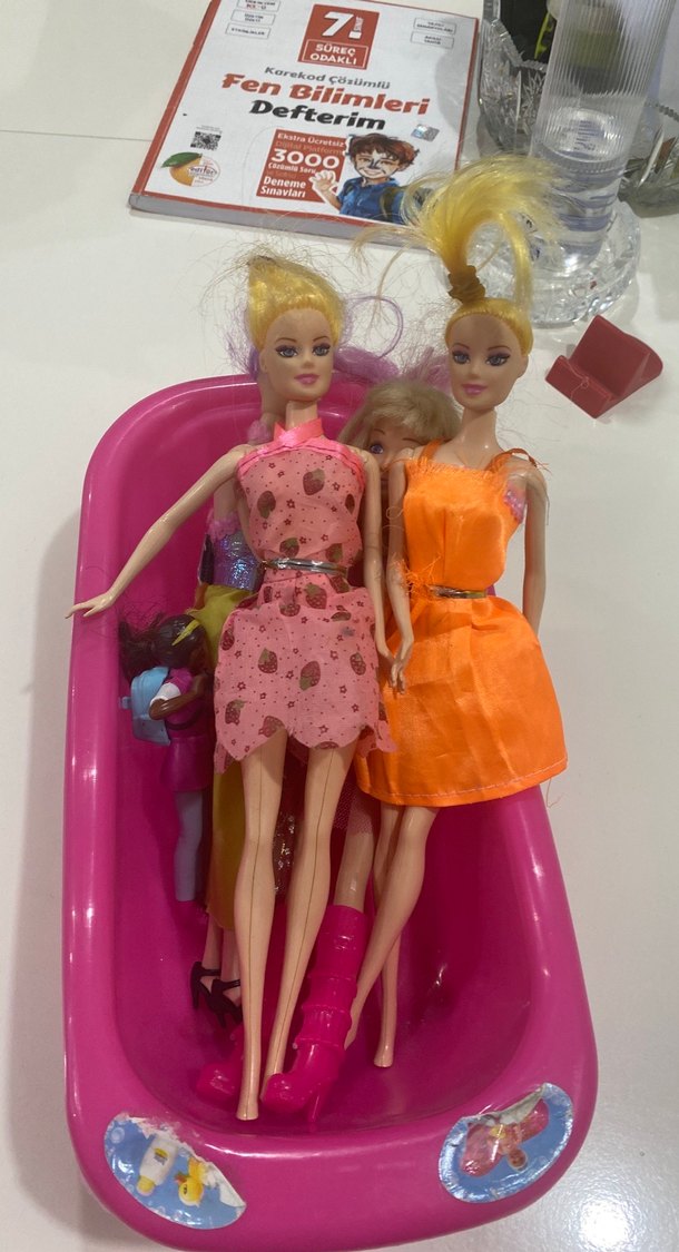 Renkli Kıyafetli Bebek Seti - Görsel 5