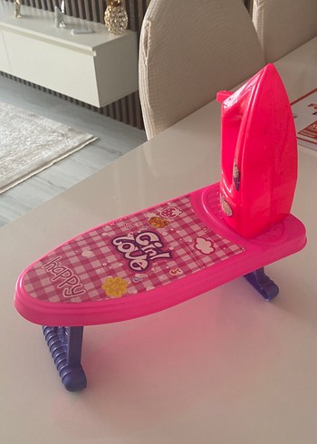 Pembe Renkli ütü Oyuncağı Seti - Görsel 3