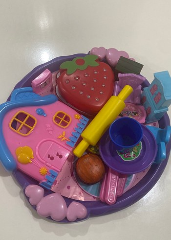 Renkli Oyuncak Mutfak Seti ve Aksesuarları - Görsel 7