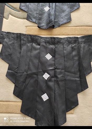 Siyah fon perde - Görsel 3