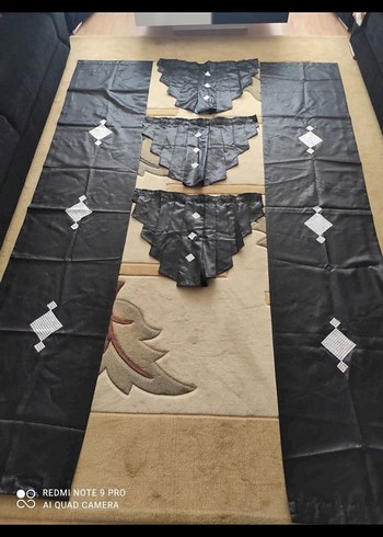 Siyah fon perde - Görsel 2