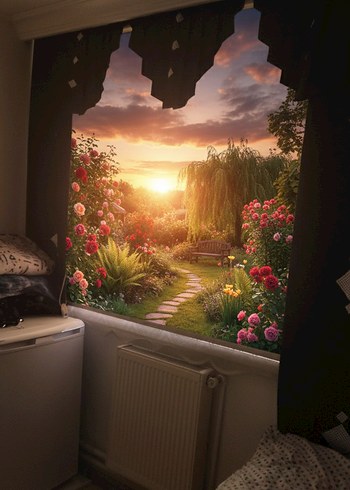 Siyah fon perde - Görsel 7