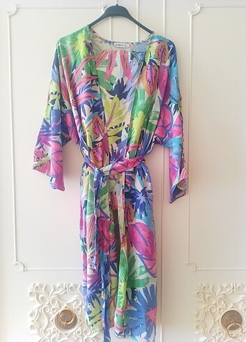 xl Beden mor Renk LCW kimono takim