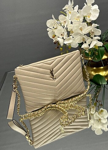  Beden siyah Renk YSL - CLUTCH 