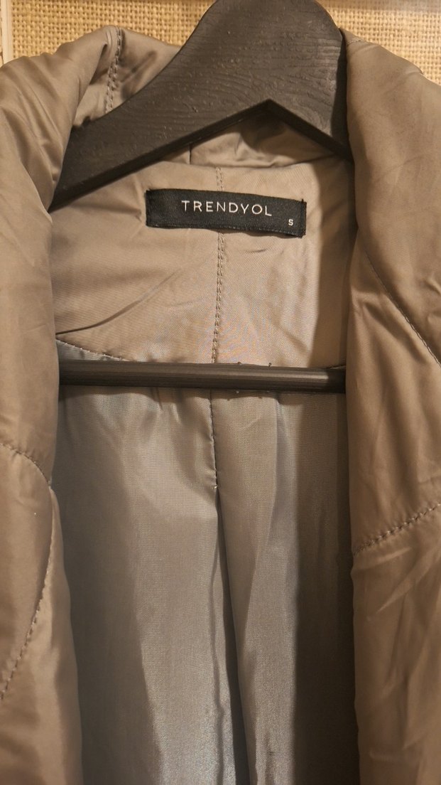 Trendyol Milla Şal Yaka İnce Mont - Görsel 2