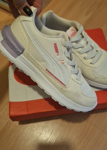 Beyaz Puma Spor Ayakkabı - Görsel 2