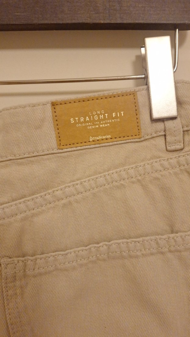 Stradivarius Bej Mini Kadın Keten Şort - Görsel 4