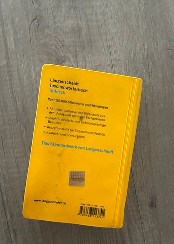 Langenscheidt Türkçe-Almanca Cep Sözlüğü - Görsel 3