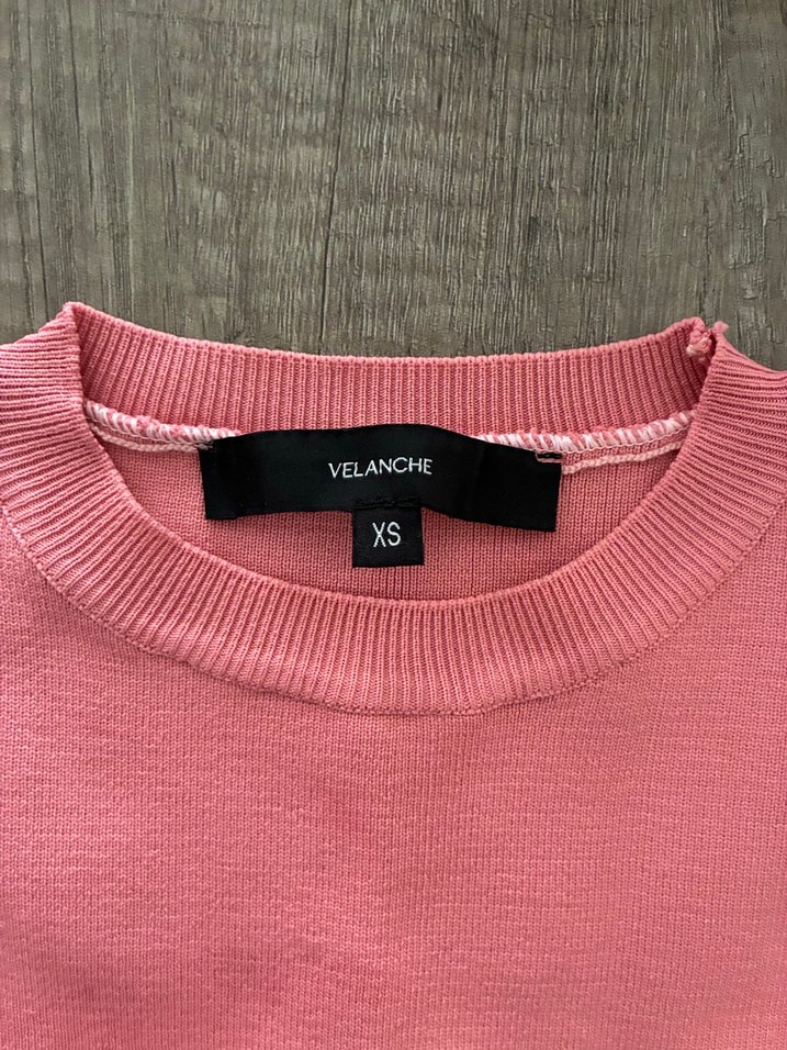 Pembe Kalp Detaylı Triko Kadın Kazak - Görsel 3