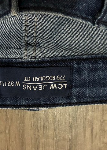 Erkek Lacivert Denim Jean Normal Kesim - Görsel 3