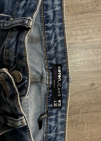 Erkek Straight Paça Açık Mavi Kot Pantolon - Görsel 4