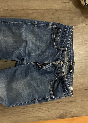 Erkek Straight Paça Açık Mavi Kot Pantolon - Görsel 3