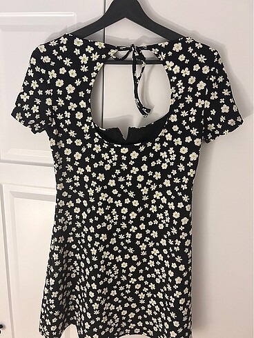 Stradivarius Çiçekli mini elbise