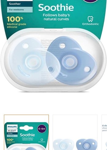 philips avent Emzik 0-6 Ay