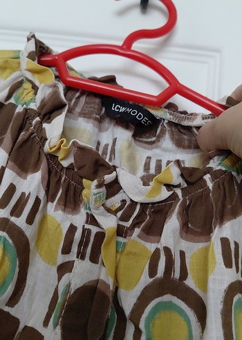 Kahverengi Elbise - Görsel 2