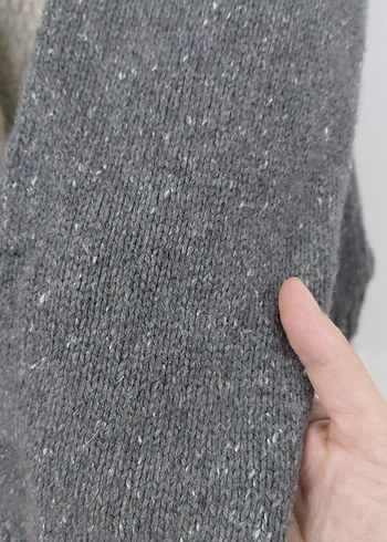 Erkek Hırka, Yün, Rahat Kesim - Görsel 5