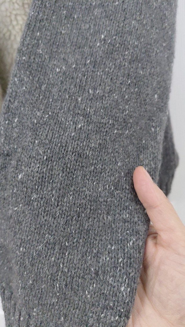 Erkek Hırka, Yün, Rahat Kesim - Görsel 5