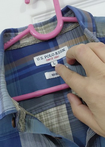 Mavi Ekose Erkek Gömlek - Görsel 2