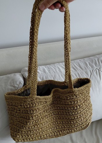 hasır yazlık Kadın çanta - Görsel 2