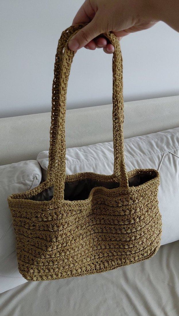 hasır yazlık Kadın çanta - Görsel 2