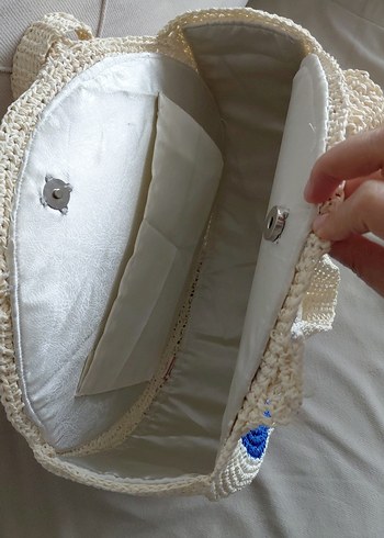 Örgü Bohem Kadın Çanta - Görsel 3