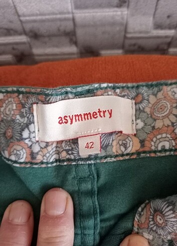 42 Beden Yeşil kot etek