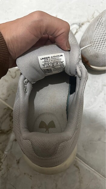 37,5 Beden gri Renk Under Armour ayakkabı