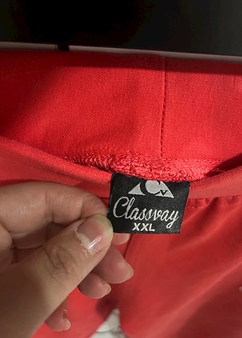 Kırmızı Fermuarlı Kadın Eşofman Takımı - Görsel 6