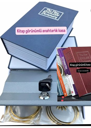 Diğer Gri Kitap Görünümlü Kasa