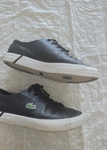 Lacoste Siyah Bağcıklı Lacoste Erkek Spor Ayakkabı