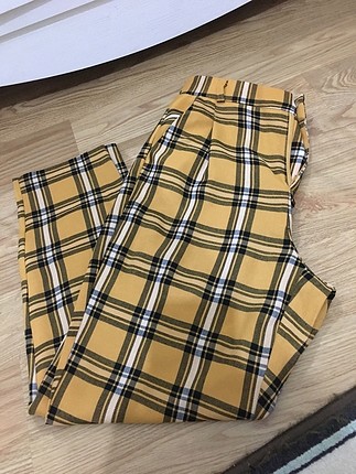 Stradivarius Stradivarius ekose pantolon