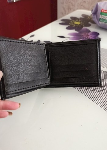 Beden kahverengi Renk Siyah Erkek Cüzdanı
