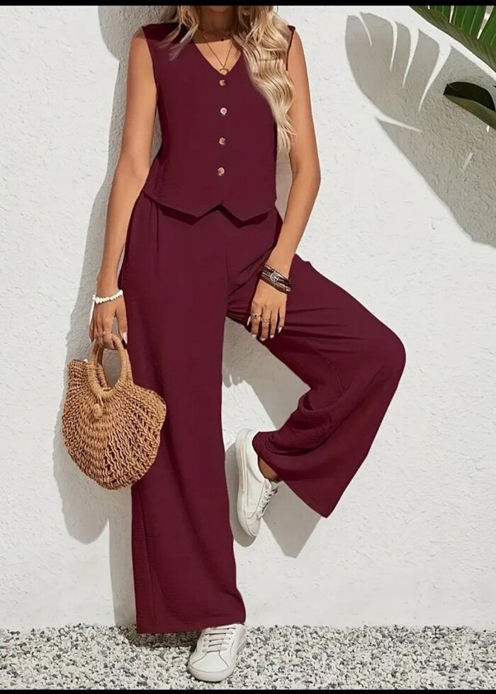 YELEK - pantolon takımı - Görsel 2