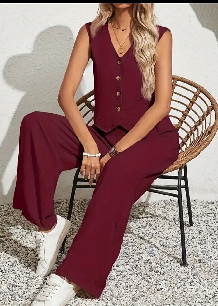 YELEK - pantolon takımı - Görsel 4