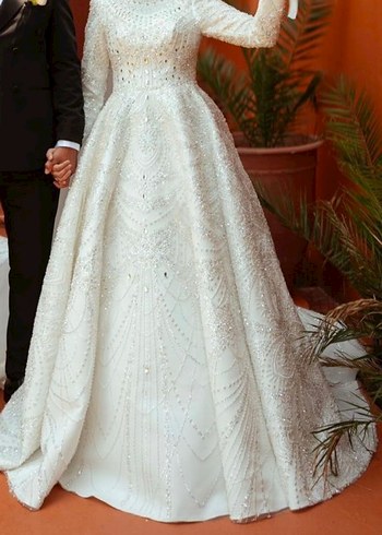 Özel dikim taşlı gelinlik - Görsel 2