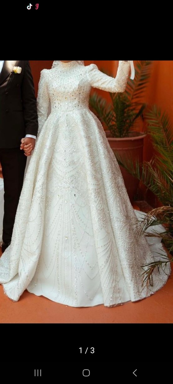 Özel dikim taşlı gelinlik - Görsel 2