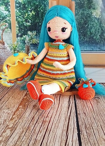 Tasarımcı Amigurumi bebek 