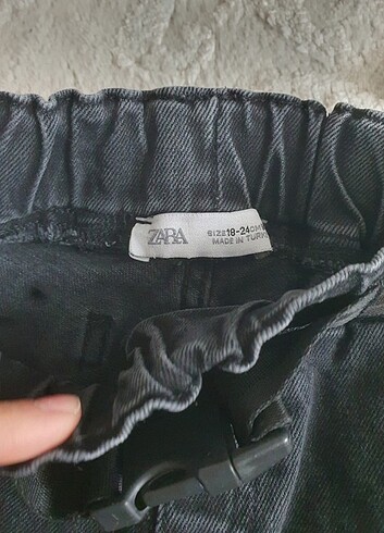 18-24 Ay Beden mavi Renk ZARA KOT PANTOLON VE SALOPET