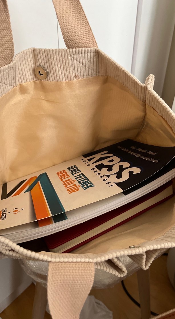 Bej Kadın Günlük Çanta - Görsel 2