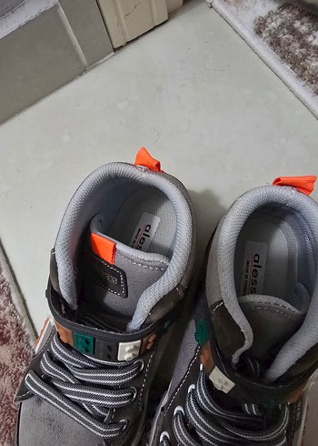 Gri Erkek Çocuk Botu snekar - Görsel 5