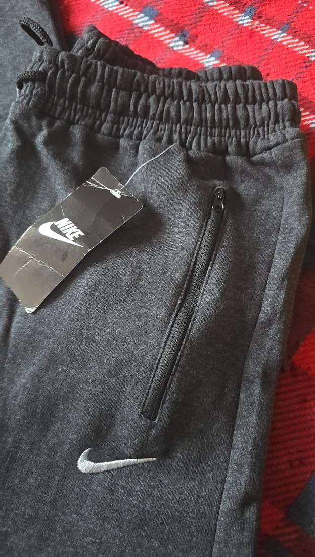 Nike Gri Fermuarlı Erkek Eşofman Altı - Görsel 2