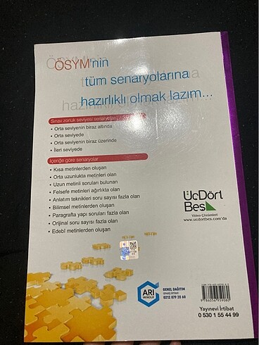 Beden Renk 345-TYT Paragraf Denemesi-2021 Basım