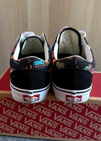 44 Beden siyah Renk Vans Old School Market