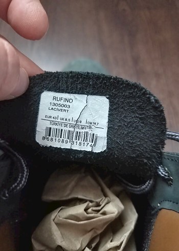 Kınetix %100 nubuk deri 43 numara bot - Görsel 4