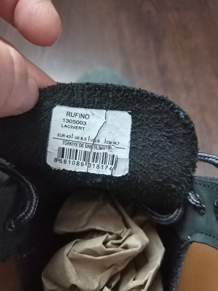 Kınetix %100 nubuk deri 43 numara bot - Görsel 4