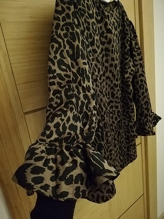 Aeropostale leoparlı gomlek 