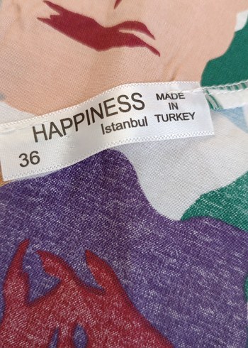 36 Beden çiçekli elbise